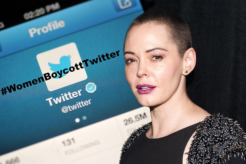 Jack Dorsey responds to #WomenBoycottTwitter: New rules incoming. Twitter Users Split on Boycott Over Platform’s Move Against Rose McGowan. #WomenBoycottTwitter to show support for those harassed on the social media platform